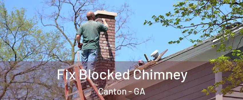  Fix Blocked Chimney Canton - GA