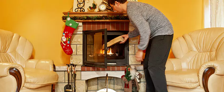 Gas to Wood-Burning Fireplace Conversion Services in Canton, Georgia