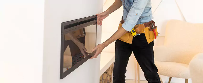 Metal Fireplace Installation in Canton, Georgia