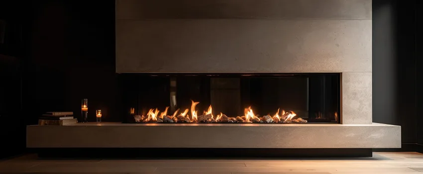 Gas Fireplace Ember Bed Design Services in Canton, Georgia