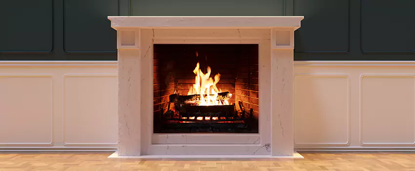 Open Flame Wood-Burning Fireplace Installation Services in Canton, Georgia