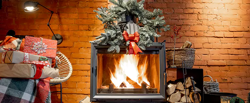 Travis Industries Linear Gas Fireplace Installation in Canton, Georgia