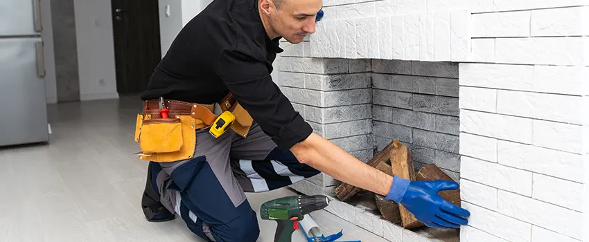 Fireplace Damaged Damper Frame Repair Services in Canton, Georgia