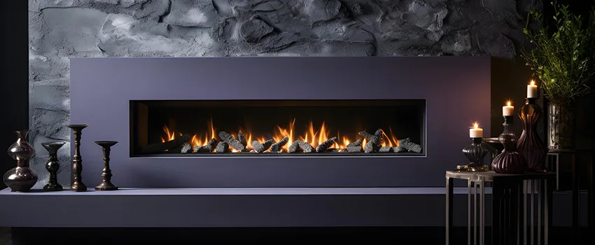Ember Bed for Ventless Gas Fireplace in Canton, GA